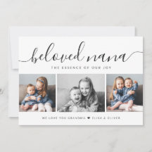 Elegante fotocollage geliefde Nana Moederdag