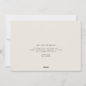 Elegante fotocollage Moderne vrolijke Lijsten Feestdagenkaart (Achterkant)