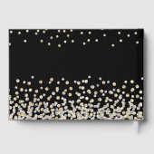 Elegante Fotocollage Zilver Goud 100e Verjaardag Gastenboek (Achterkant)