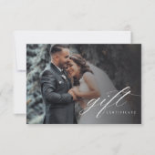 Elegante Fotografie Cadeaubon (Voorkant)