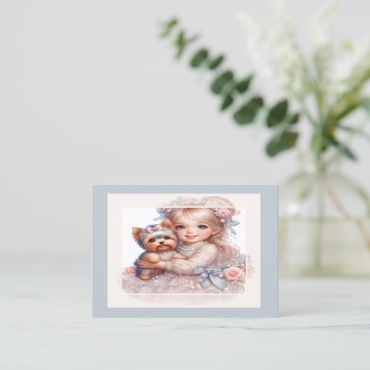 Elegante Fotografie / Portret / Salon, enz. Visitekaartje (Staand voorkant)