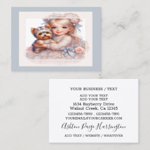 Elegante Fotografie / Portret / Salon, enz. Visitekaartje