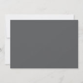 Elegante fotostrook bruiloft save the date (Achterkant)