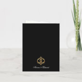 Elegante Fototrouwkaart – Modern (Achterkant)
