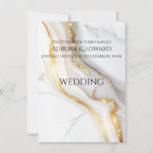 Elegante Fototrouwkaart – Modern Kaart (Voorkant)