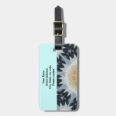 Elegante Fractale Bagage Label (Voorkant verticaal)