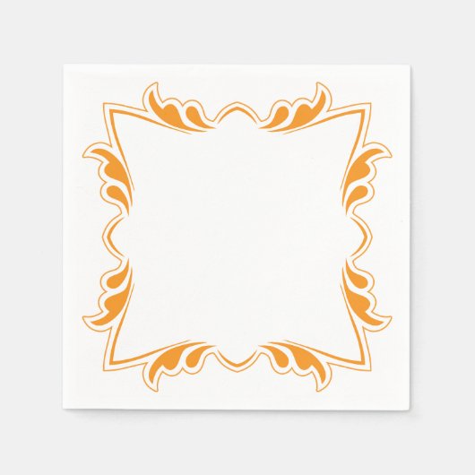 Elegante Framework Design servetten (Voorkant)