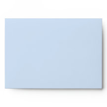 Elegante Franse Blauwe Trouw Envelope