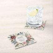 Elegante Franse bloemige theepartij voor bruid in  Kartonnen Onderzetters (Insitu)