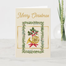 Elegante Franse Hoorn Kerst Ierse Crème