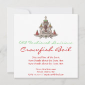 Elegante  Franse rivierkreeften / rivierkreeften k Kaart (Achterkant)