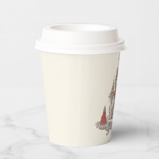 Elegante Franse rivierkreeften / rivierkreeften k Papieren Bekers (Rechts)