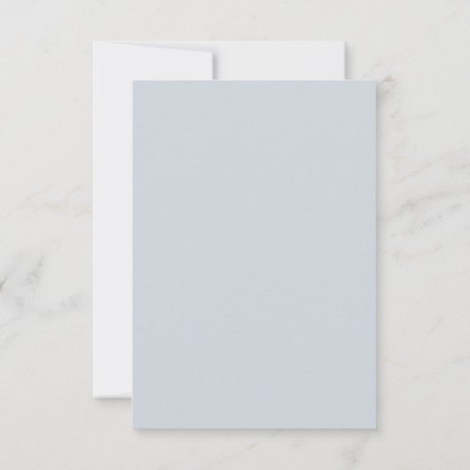 Elegante Franse Rozen bruiloft details Kaart (Achterkant)