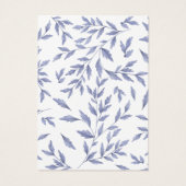 Elegante Franse toile oorbel en ketting display Visitekaartje (Achterkant)