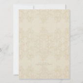 Elegante Fritillaria n Dragonfly bruiloft uitnodig Kaart (Achterkant)