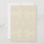 Elegante Fritillaria n Dragonfly bruiloft uitnodig Kaart (Achterkant)