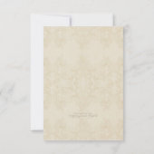 Elegante Fritillaria n Dragonfly Receptie uitnodig Kaart (Achterkant)