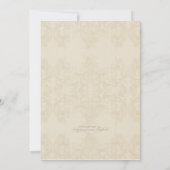 Elegante Fritillaria n Dragonfly RSVP Response Kaa Kaart (Achterkant)