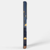 Elegante futuristische Smart City Wireframe - Gloe Samsung Galaxy Hoesje (Rechterkant)