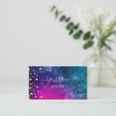 elegante galaxy no2 visitekaartje (Staand voorkant)
