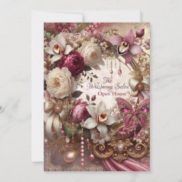 Elegante Garden Party Douche Celebration Design Kaart