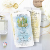 Elegante Gazebo bloemenduiven Luxe Trouwprogramma