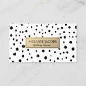 elegante gebeurtenisplanner visitekaartje (Voorkant)