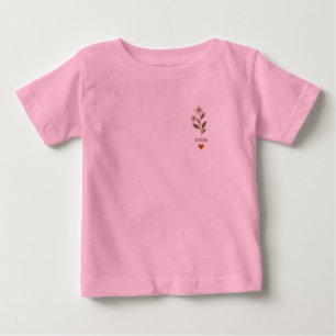 Elegante gebloemde geborduurde sweatshirt – Minima