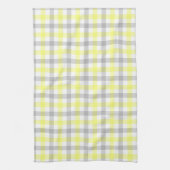 Elegante geblokte keukenhanddoek (Verticaal)