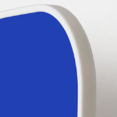 Elegante Geboldigde Gemonogrammeerde Initiaal Koba Pickleball Paddle (Links Detail)