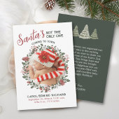 Elegante Geboortestatistieken Vakantie Foto Baby s Bedankkaart