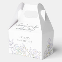 Elegante Geboorteweide Baby Shower Geveldoos