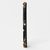 Elegante Gebrandschilderde Tulp Met Gouden Frame Case-Mate iPhone Case (Achterkant/links)