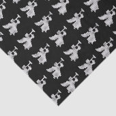 Elegante gebreide engel lelijke kerst trui breien tissuepapier (Detail)