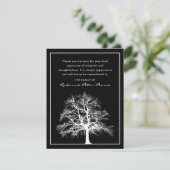 Elegante gedenkboom | Begrafenis Bedankt (Staand voorkant)