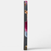 Elegante gedroogde konijnenstaart & pom-pom bloemi Case-Mate iPhone case (Achterkant / Rechts)
