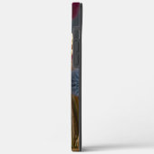 Elegante gedroogde konijnenstaart & pom-pom bloemi Case-Mate iPhone case (Achterkant / Links)