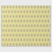 Elegante Geelgrijze Inpakpapier (Vlak)