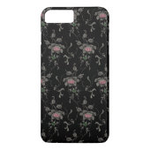 Elegante  gegraveerde Rozen Case-Mate iPhone Case (Achterkant)