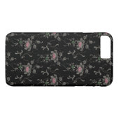 Elegante  gegraveerde Rozen Case-Mate iPhone Case (Achterkant (Horizontaal))