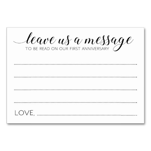 Elegante Geheugendoos Gastenboek Trouwkaarten Kaart (Voorkant)