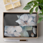 Elegante  Geïnspireerde Bloemen Zwart Decoupage Tissuepapier (Geschenk)