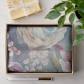 Elegante  geïnspireerde dromerige bloem Ephemera Tissuepapier (Geschenk)