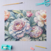 Elegante  geïnspireerde dromerige bloem Ephemera Tissuepapier (Craft)