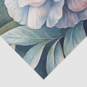 Elegante  geïnspireerde dromerige bloem Ephemera Tissuepapier (Detail)