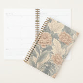 Elegante -geïnspireerde floral soft delicate planner (Display)