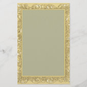 Elegante gekleurde gepersonaliseerde schrijfwaren briefpapier (Voorkant)