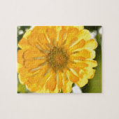 Elegante gele bloemen daisy legpuzzel (Horizontaal)