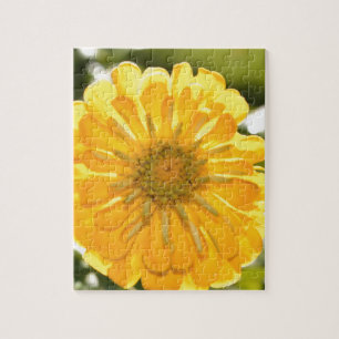 Elegante gele bloemen daisy legpuzzel