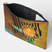 Elegante Gele Roos van Texas Draagtas_L Etui (Open)